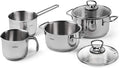 Excelsa Indispensable Cookware Set 6 Pieces Stainless Steel 18/10