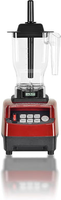 OmniBlend V Commercial Blender for Smoothies Shakes Cocktails Heavy Duty 3-Speed Self-Cleaning Includes Multi-functional 2-in-1 Wet Dry Blades 1.5 Liter BPA-Free Shatter-Proof Jar (Maroon)