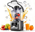 VONCI 2200W Commercial Blender With Sound Enclosure 135OZ Large Capacity Quiet Blender For Smoothies Heavy Duty Industrial Blenders For Restaurant Perfect For Kitchen Ice Crush Milk Shake Fruits