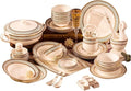 Dinnerware Sets Dish SetCeramic Tableware 60-Piece SetSimple Tableware Set Ceramic Household Tableware Set