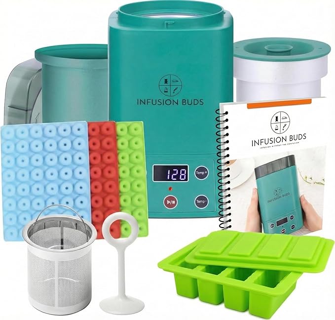 Butter Infuser Machine- Herbal Butter Maker Machine | Butter &amp Oil Infuser Machine. Butter Machine Includes Tons of Accessories (Green)