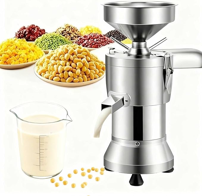 Commercial Soybean Milk Machine with Slag Separation High-Capacity Automatic Grinder for Restaurants Canteens &amp Small Food Businesses