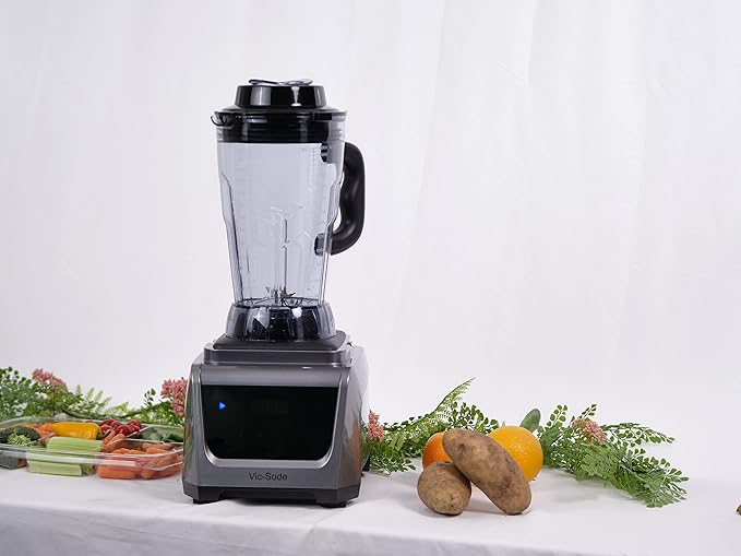 Professional Blender for Kitchen Food Prep Shakes Juice and Smoothies High Performance Commercial Power with 5L Capacity Digital