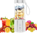 Portable Blender 20oz Cup Personal Blender for Smoothies and Shakes Rechargeable Mini Blenders with 6 Stainless Steel Blades Portable Juicer for Travel Gym Office