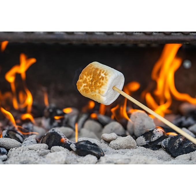 Cloudbites Toaster Marshmallows x 50 bundle with Wildeer Extendable Roasting Sticks x 8