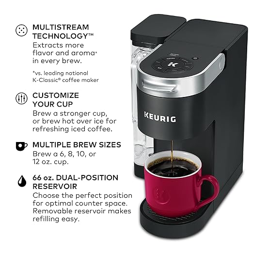 BUNN 33200.0015 12-Cup Pourover Coffee Brewer and Keurig® K-Supreme Single Serve K-Cup Pod Coffee Maker Bundle