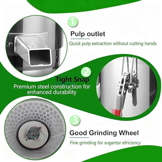Automatic Stainless Steel Soybean Milk Maker Machine 1100W Commercial Soybean Milk Machine With Slag Separation For Restaurant Canteen Soymilk 25KG/H