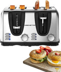 Bread Toasters for Breakfast- Color: Silver