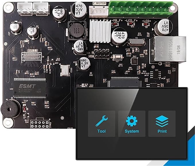 for ChiTu L V3 Stable LCD/mSLA 3D Printer Board with 32Bit for ChiTu Systems for 3D Printer Parts(Board with3.5display)