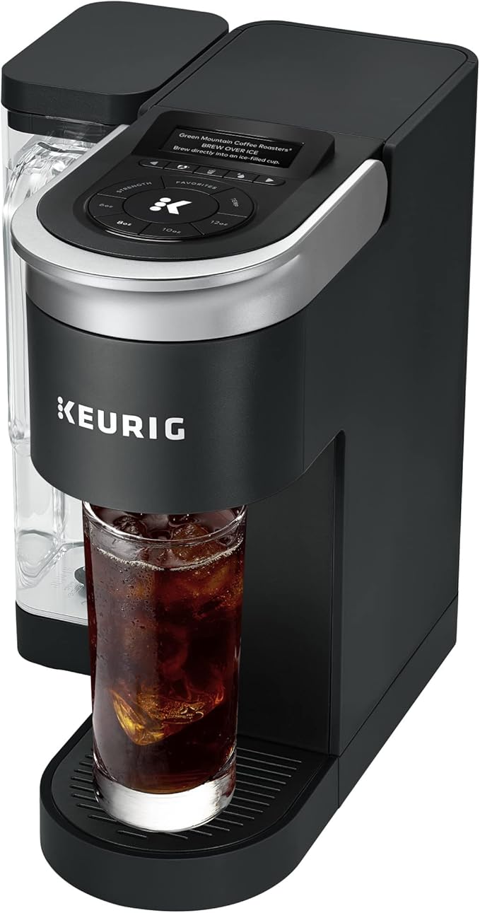 Keurig K-Supreme SMART Coffee Maker MultiStream Technology Brews 6-12oz Cup Sizes Black