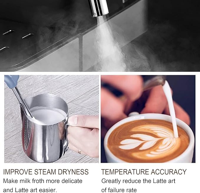 Coffee Machine Drip Coffee Machine Programmable Coffee Machine Small Semi-automatic Milk Froth Coffee Machine Suitable For Brewing Coffee 20240309