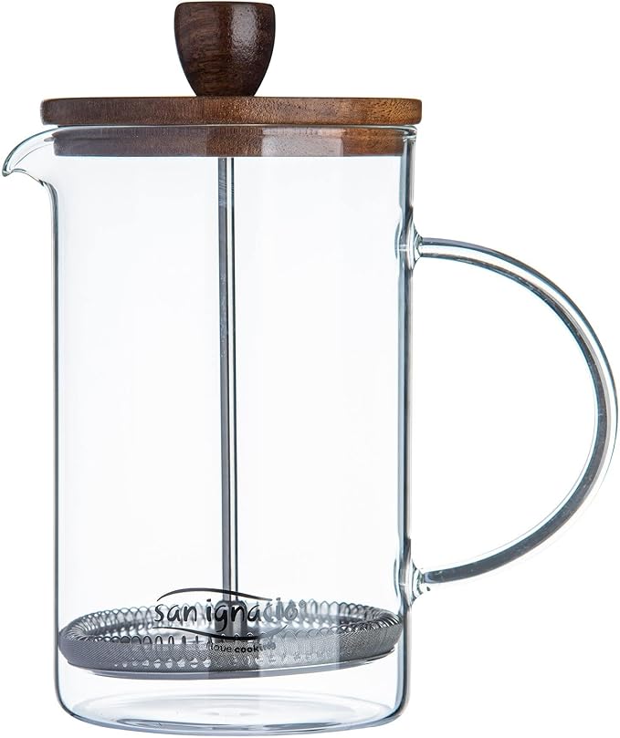 San Ignacio Borosilicate Glass Coffee Maker Diameter 15.8 x 10 x 18.8 cm