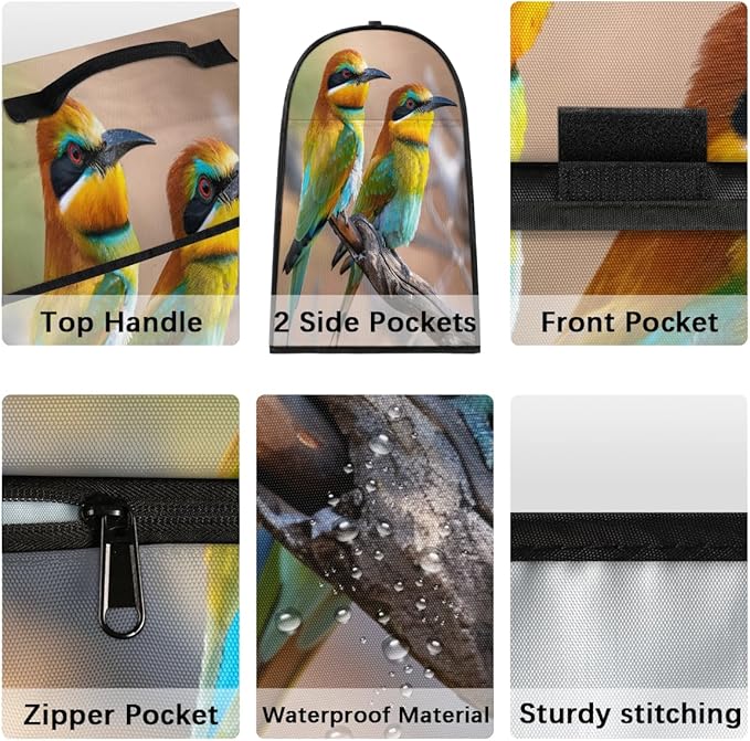 cfpolar Kitchen Aid Mixer Cover Compatible with 6-8 Quarts Animal Cute Bird Stand Mixer Cover Kitchen Aid Mixers Accessories Appliance Organizer Bag Dust Covers with Zipper Pocket