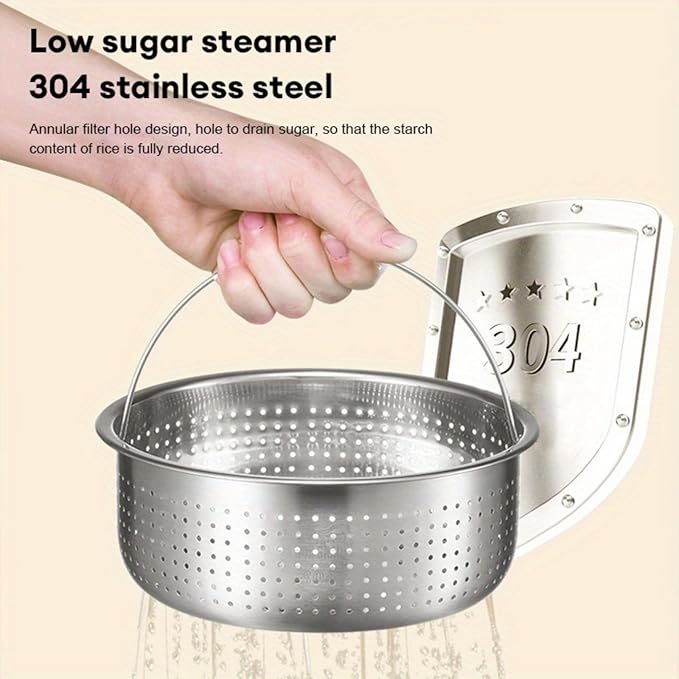 Multi Electric Rice Cooker 3L Smart Rice Cooker with 24H Reservation &amp 8H Keep Warm Function For Rice Porridge Soup White
