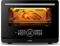 FOTILE HYZK32-E3-B ChefCubii 1.1 cu. ft. 4-in-1 Combi-Steam Oven with Steam-Bake Air Fry Convection Dehydrator Functions and 50 Preset Menus Black