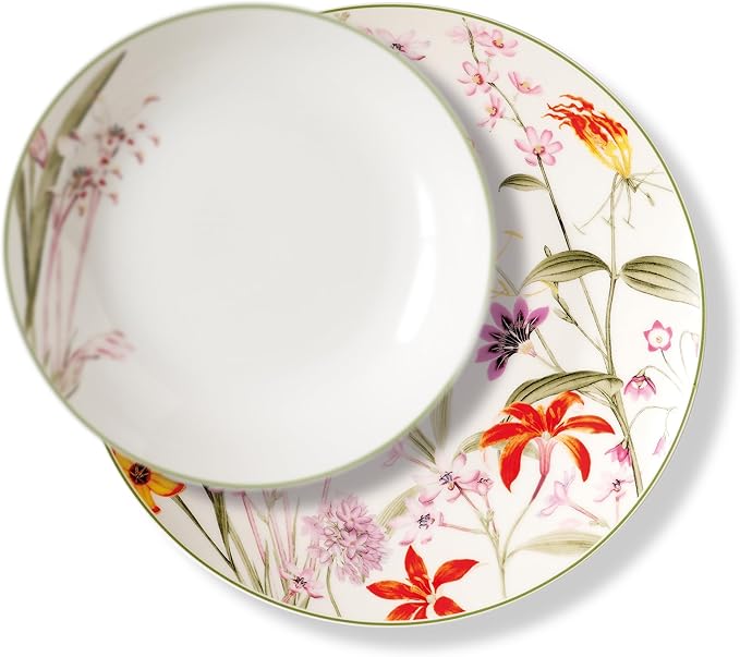 Ritzenhoff &amp Breker Flora 12-Piece Porcelain Dinner Set