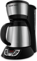 Black &amp Decker 8 Cup Thermal Programmable Coffeemaker