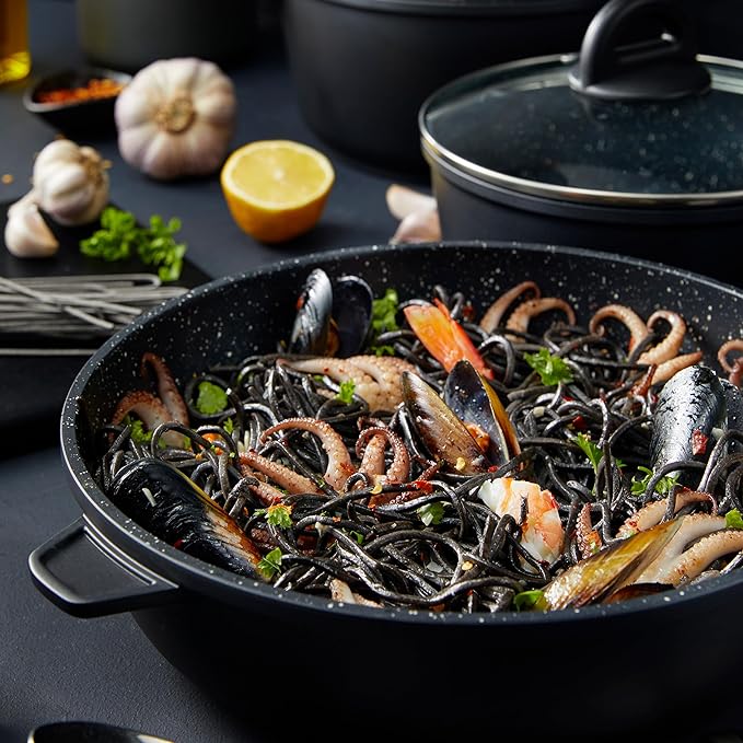 Cuisine::pro Stone Cookware Set Non-Stick Toxin-Free 9 Piece