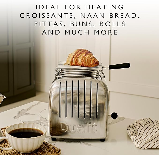 Dualit Classic Warming Rack for Dualit Classic Toasters | 1 x Warming Rack To Warm Items over a Dualit Toaster | Toaster Warming Rack | Ideal Toaster Accessory