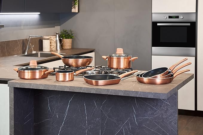Lagostina Ramata Set of Non Stick Pans Aluminium