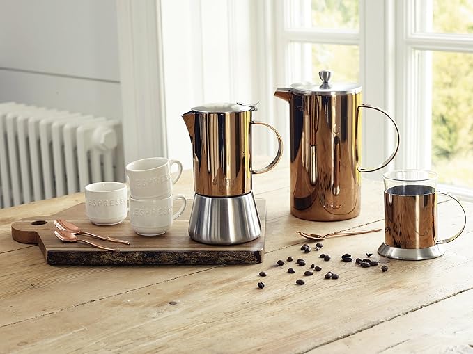 La Cafetière Thermique Insulated 8-Cup Cafetière French Press Coffee Maker Steel – 1 L (1¾ pints)