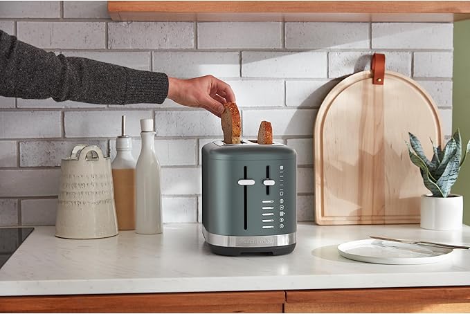 KitchenAid 2 Slice Automatic Toaster with Extra Wide Slots KMT2109JP Juniper