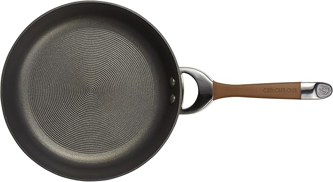 Circulon Symmetry Dishwasher Safe Hard Anodized Nonstick Cookware Pots and Pans Set 4 Piece (Baking Sheet) Chocolate