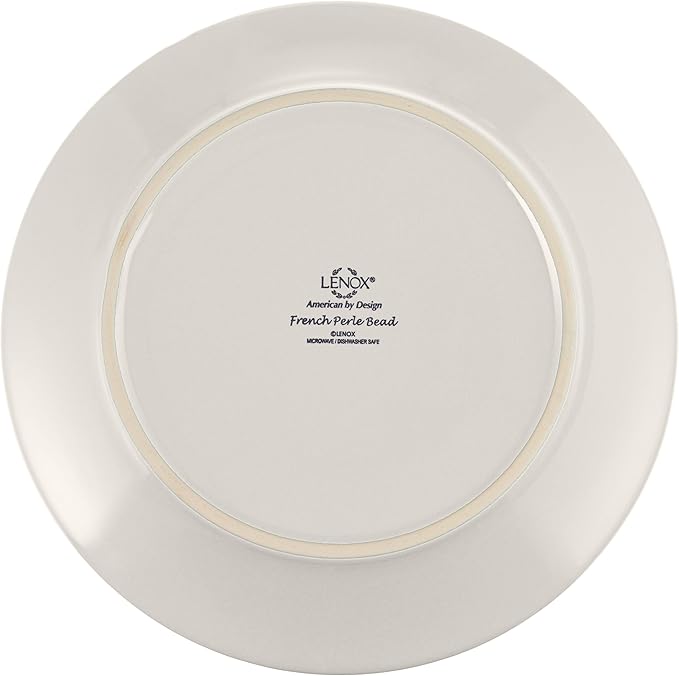 Lenox White French Perle Groove Dessert Plate 1.13 LB