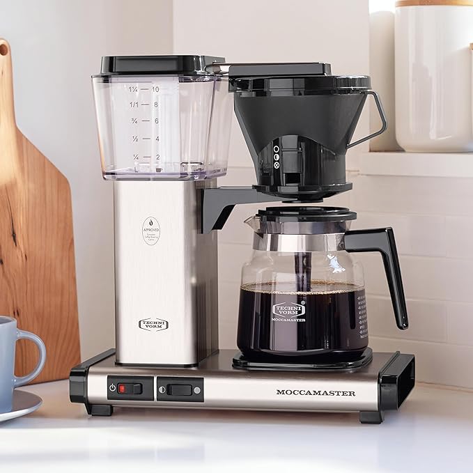 Technivorm 59691 KB Coffee Brewer 40 oz Brushed silver  6.5D x 12.75W x 14H