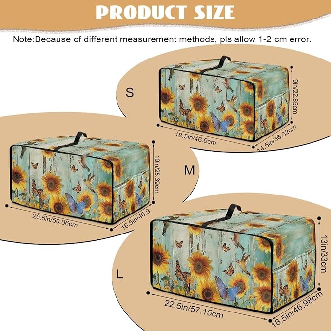 Doojoayie Small Appliance Covers Butterfly &amp Floral Toaster Oven Cover 6 Slice Kitchen Accessory Dust Protector 19.7x16x 10 Compatible with Toaster Machine