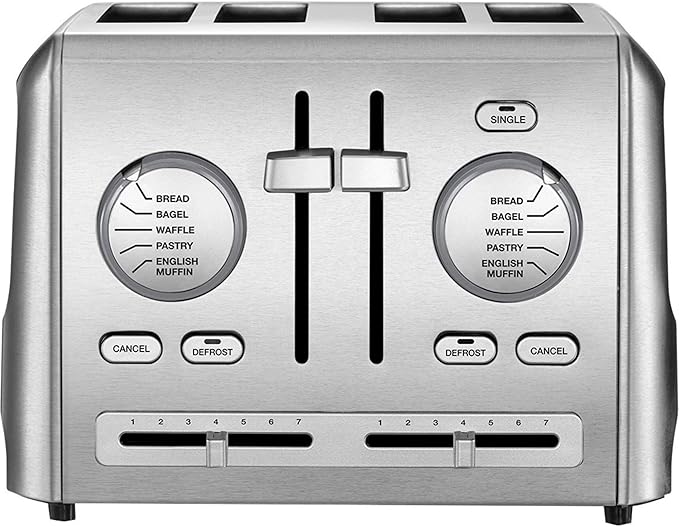 Cuisinart CPT-640P1 4-Slice Custom Select Toaster Stainless Steel