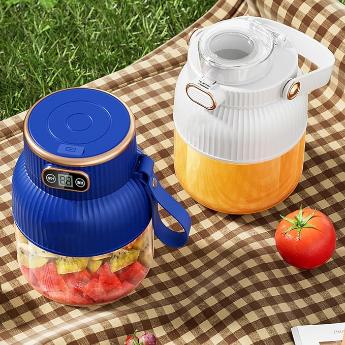 Large Capacity 600ml Portable Fruit Blenders USB Rechargeable High Speed Motor Juicer for Juices and Protein Shakes USB Rechargeable Juicer