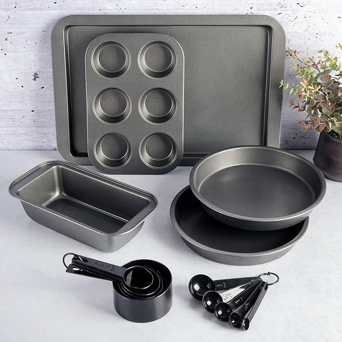 Gibson Home 95 Piece Kitchen in a Box Pots and Pans Cookware Plates and Bowls Dinnerware Cutlery Knife Block Flatware Utensils Tools &amp Gadgets Storage Glasses Set