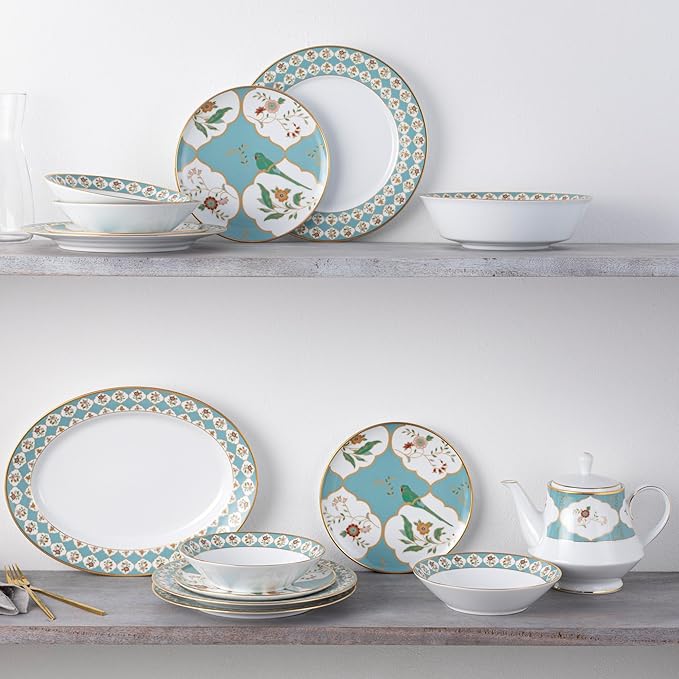 Noritake Lodi's Morning 12-Piece Dinnerware Set Service for 4