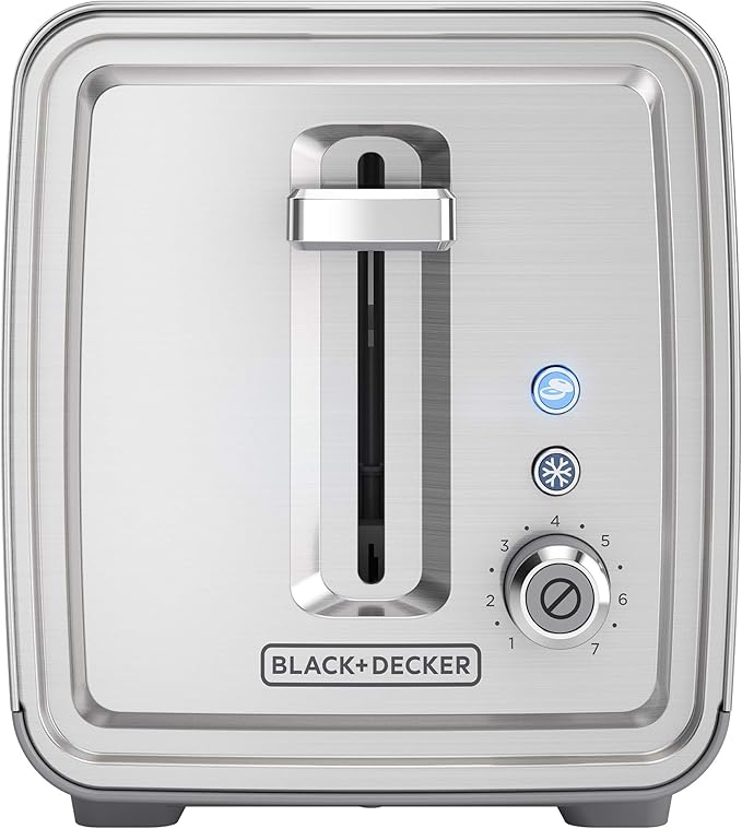 BD 2 Slice Toaster Silver