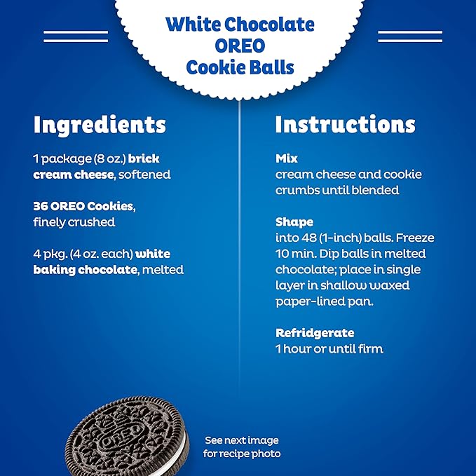 OREO Chocolate Sandwich Cookies Family Size 12 - 18.12 oz Packs