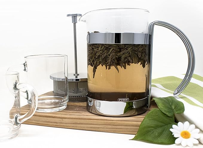 Norpro 5574 Glass/Chrome Coffee/Tea Press 5-Cup