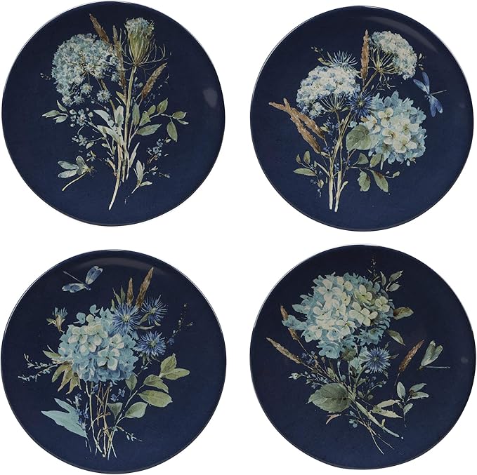 Certified International Bohemian Blue 16 pc Dinnerware Set Service for 4