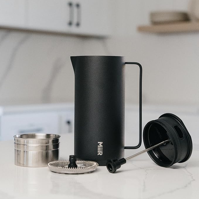 MiiR New Standard French Press - 33oz Insulated French Press Coffee Maker