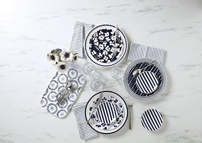 Kate Spade New York Charlotte Street North Dinner Plate 1.65 LB Blue