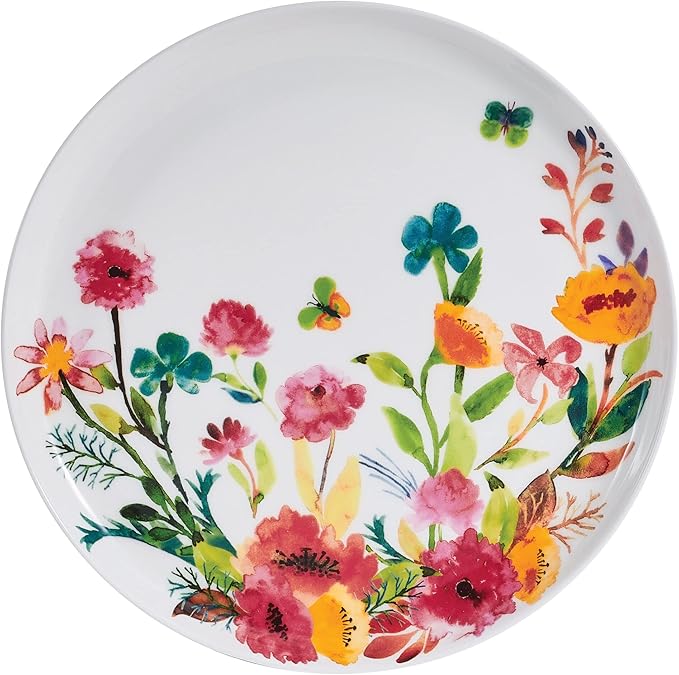 Mikasa Karina Bone China Lightweight Chip Resistant 12 Piece Dinnerware Set Service for 4