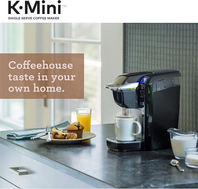 Keurig K-Mini K15 Single Serve K-Cup Pod Coffee Maker Black