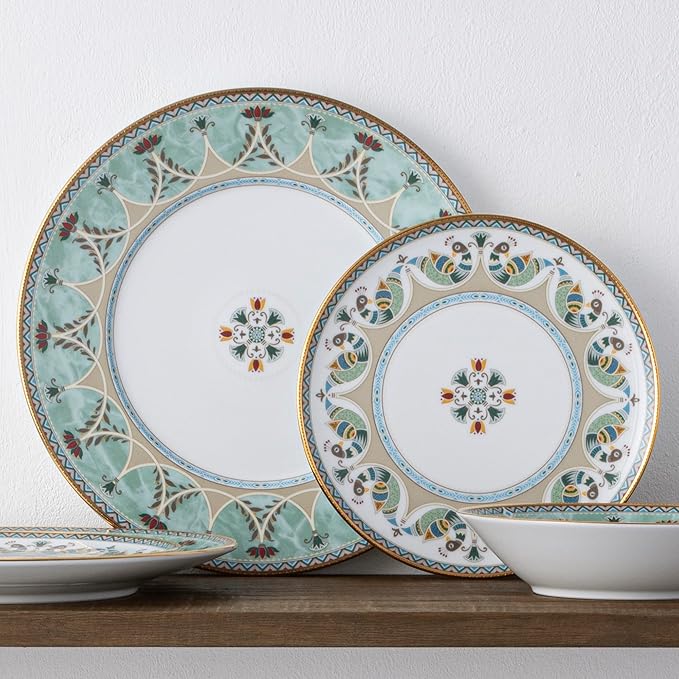 Noritake Serene Garden 12-Piece Dinnerware Set Service for 4