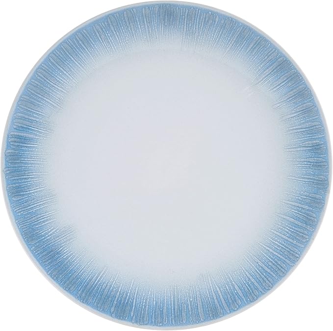 Pfaltzgraff Logan 16 Piece Dinnerware Set Service for 4 Blue Ombre