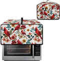 Doojoayie Cardinal Bird Toaster Cover 8 Slice Small Appliance Dust Protector Bread Making Machine Cover Compatible with Toaster/Kitchen Appliance