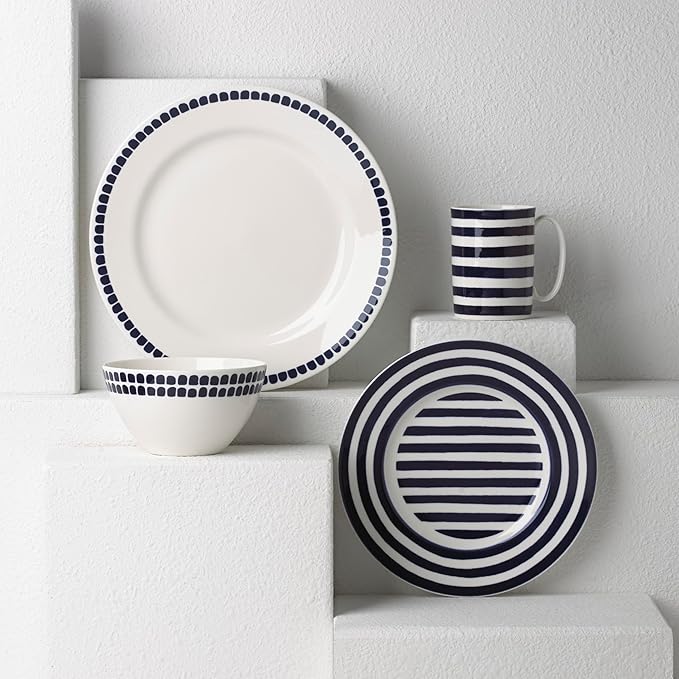 Kate Spade New York Charlotte Street North Dinner Plate 1.65 LB Blue
