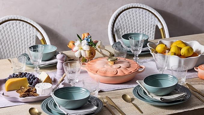 Le Creuset Stoneware Dinnerware Set 16 pc. Oyster