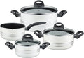 GSW 158152 Milano Color Pot Set 4-Piece White