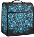 cfpolar Kitchen Aid Mixer Cover Compatible with 6-8 Quarts Ethnic Mandala Blue Floral Stand Mixer Cover Kitchen Aid Mixers Accessories Appliance Organizer Bag Dust Covers with Zipper Pocket