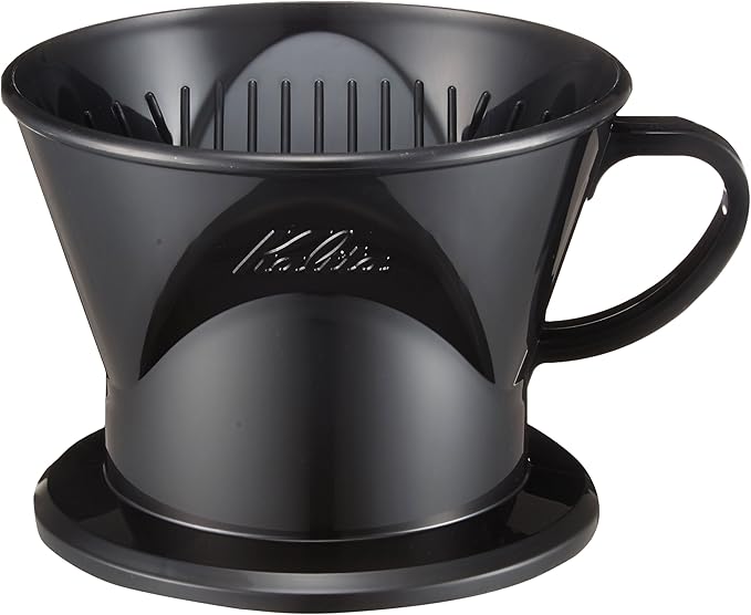 Kalita Coffee Dripper Plastic For 2-4 People Black Chiffon Dripper #05011